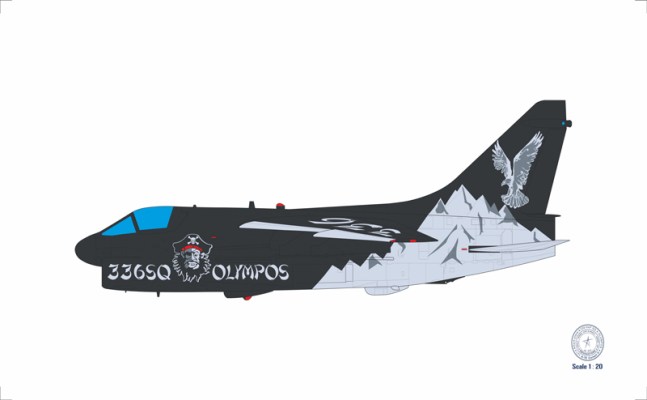 A-7E Corsair "Olumbos", HAF